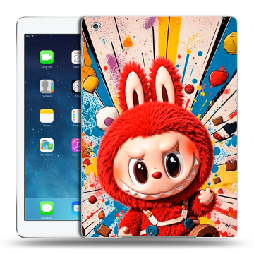 Силиконовый чехол на Ipad (2017) с принтом Labubu Лабубу Силиконовый чехол на Ipad (2017) с принтом Labubu Лабубу