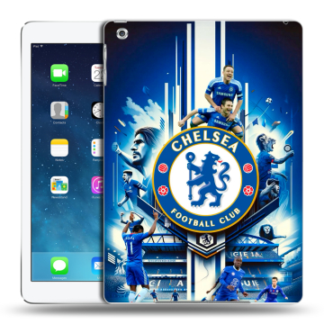 Силиконовый чехол на Ipad (2017) с принтом Chelsea Челси Силиконовый чехол на Ipad (2017) с принтом Chelsea Челси