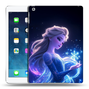 Силиконовый чехол на Ipad (2017) с принтом Холодное сердце Frozen