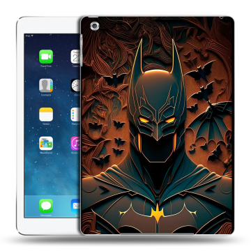 Силиконовый чехол на Ipad (2017) с принтом Batman Бэтмен Силиконовый чехол на Ipad (2017) с принтом Batman Бэтмен