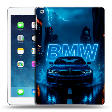 Силиконовый чехол на Ipad (2017) с принтом BMW БМВ