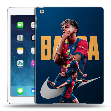 Силиконовый чехол на Ipad (2017) с принтом Барселона Barca Yamal Силиконовый чехол на Ipad (2017) с принтом Барселона Barca Yamal