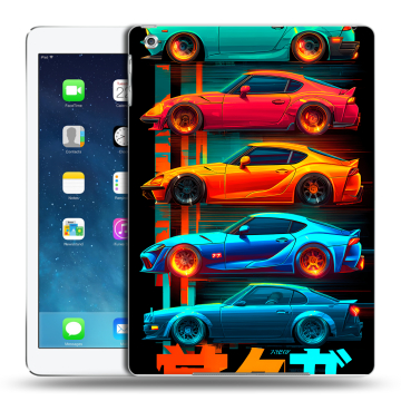 Силиконовый чехол на Ipad (2017) с принтом машины тачки Силиконовый чехол на Ipad (2017) с принтом машины тачки
