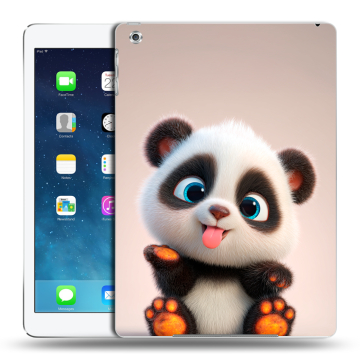 Силиконовый чехол на Ipad (2017) с принтом милая панда