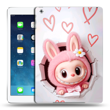 Силиконовый чехол на Ipad (2017) с принтом Labubu Лабубу