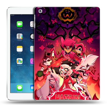 Силиконовый чехол на Ipad (2017) с принтом Hazbin Hotel Отель Хазбин Силиконовый чехол на Ipad (2017) с принтом Hazbin Hotel Отель Хазбин