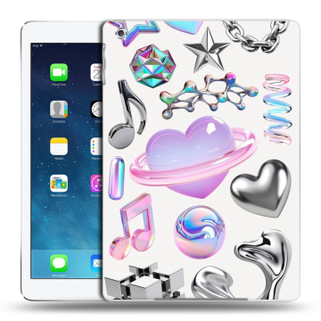 Силиконовый чехол на Ipad (2017) с принтом Y2K