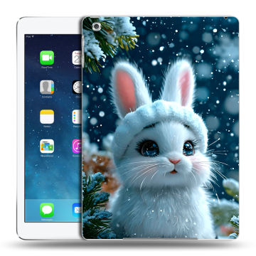 Силиконовый чехол на Ipad (2017) с принтом Новый год Силиконовый чехол на Ipad (2017) с принтом Новый год