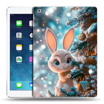 Силиконовый чехол на Ipad (2017) с принтом Новый год Силиконовый чехол на Ipad (2017) с принтом Новый год