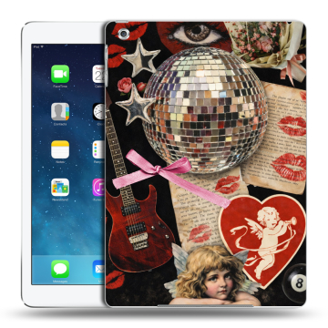 Силиконовый чехол на Ipad (2017) с принтом для девочек Силиконовый чехол на Ipad (2017) с принтом для девочек
