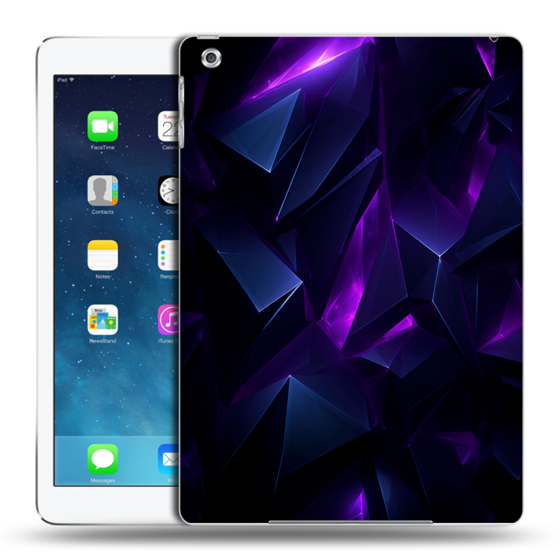 Силиконовый чехол на Ipad (2017) с принтом Абстракиция Силиконовый чехол на Ipad (2017) с принтом Абстракиция
