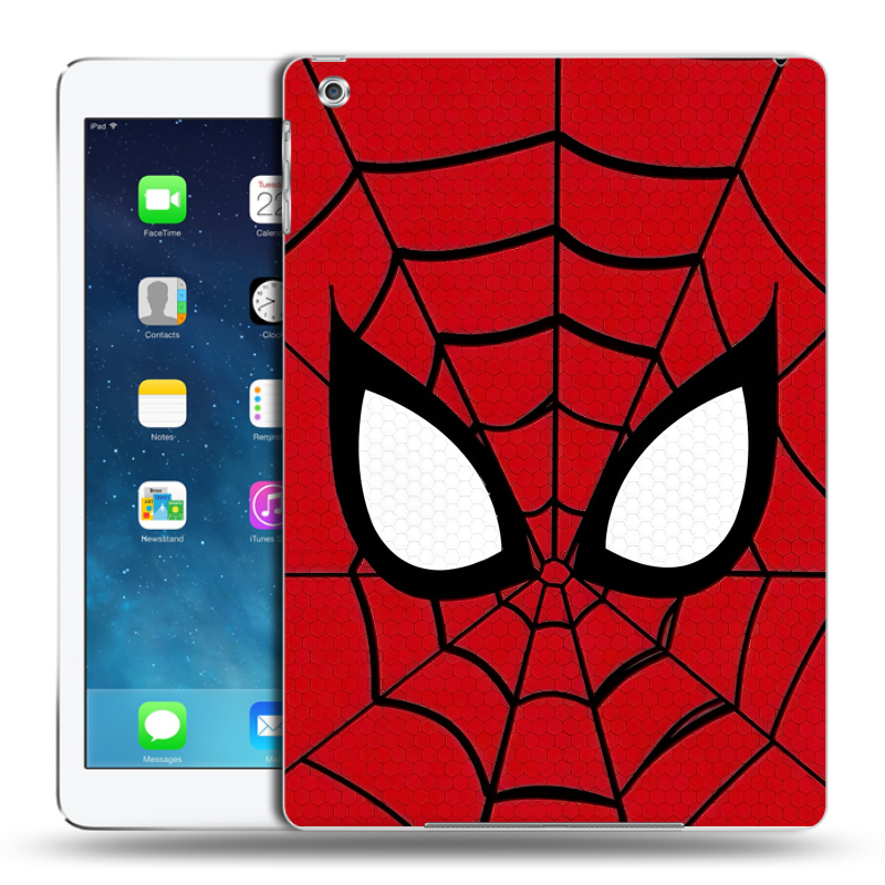 Силиконовый чехол на Ipad (2017) с принтом человек паук spiderman Силиконовый чехол на Ipad (2017) с принтом человек паук spiderman