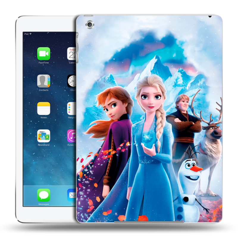 Силиконовый чехол на Ipad (2017) с принтом Холодное сердце Frozen Силиконовый чехол на Ipad (2017) с принтом Холодное сердце Frozen