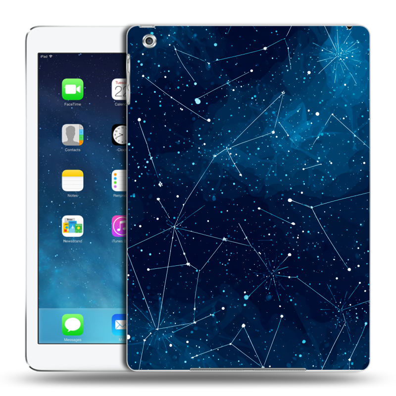 Силиконовый чехол на Ipad (2017) с принтом Космос звезды Силиконовый чехол на Ipad (2017) с принтом Космос звезды