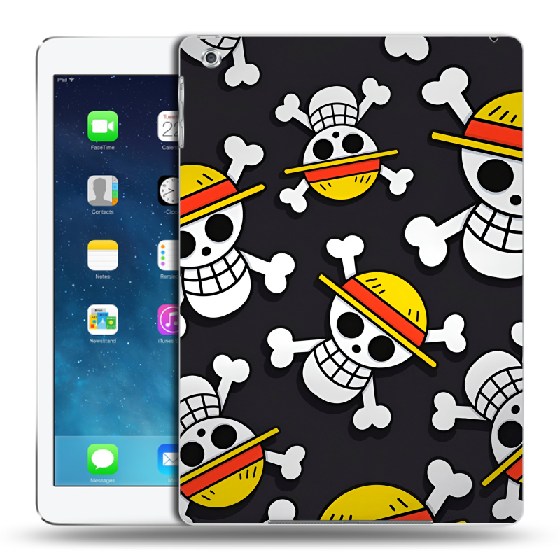 Силиконовый чехол на Ipad (2017) с принтом One Piece Ван Пис Силиконовый чехол на Ipad (2017) с принтом One Piece Ван Пис