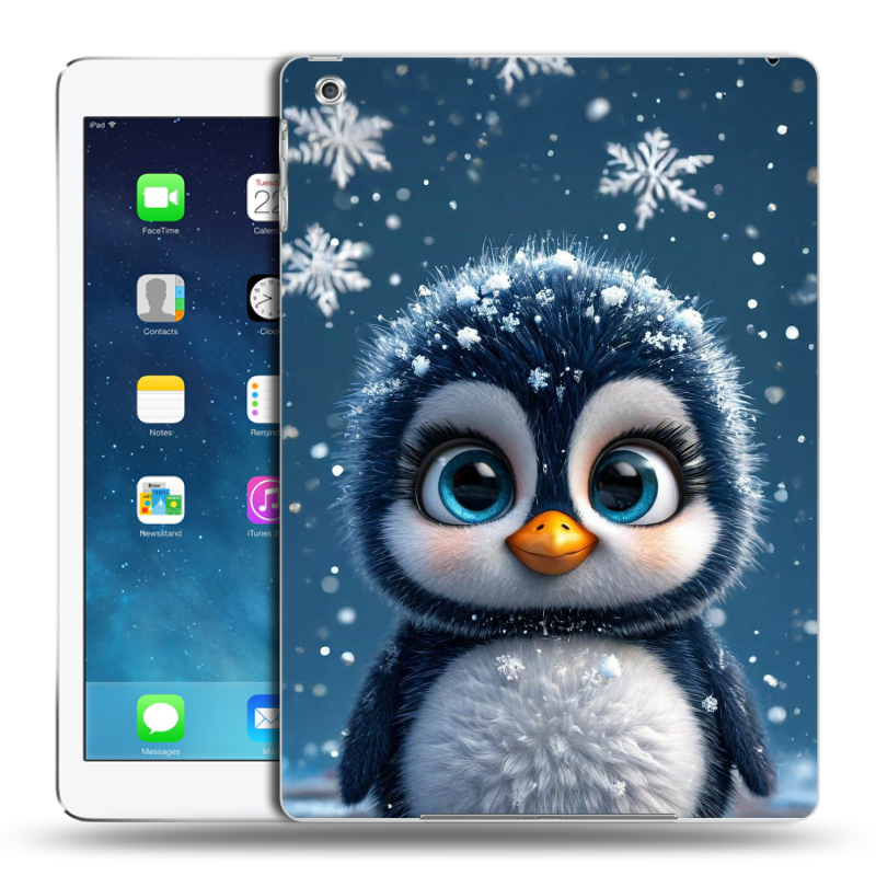 Силиконовый чехол на Ipad (2017) с принтом Новый год Силиконовый чехол на Ipad (2017) с принтом Новый год