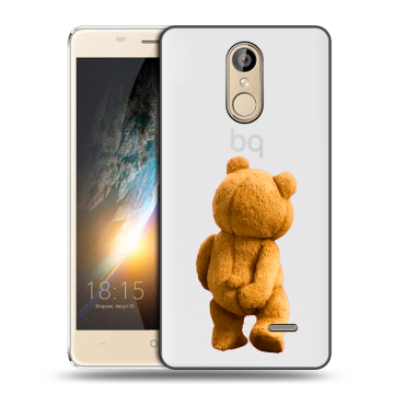 Силиконовый чехол на BQ Bond с принтом Медведь Силиконовый чехол на BQ Bond с принтом Медведь