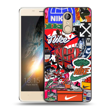 Силиконовый чехол на BQ Bond с принтом Найк Nike яркий Силиконовый чехол на BQ Bond с принтом Найк Nike яркий