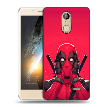 Силиконовый чехол на BQ Bond с принтом Дедпул Deadpool