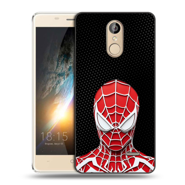 Силиконовый чехол на BQ Bond с принтом человек паук spiderman
