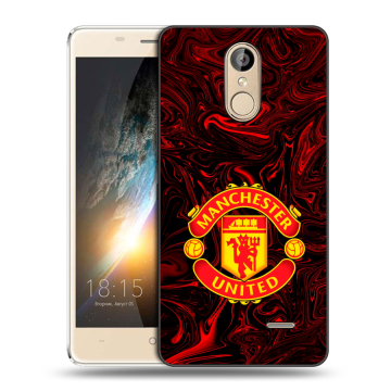 Силиконовый чехол на BQ Bond с принтом Manchester United Силиконовый чехол на BQ Bond с принтом Manchester United