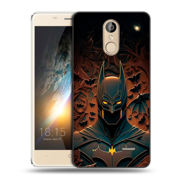 Силиконовый чехол на BQ Bond с принтом Batman Бэтмен Силиконовый чехол на BQ Bond с принтом Batman Бэтмен