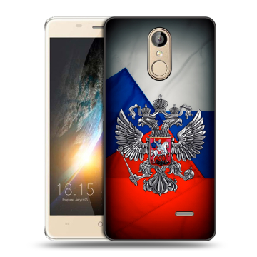 Силиконовый чехол на BQ Bond с принтом Флаг России Силиконовый чехол на BQ Bond с принтом Флаг России