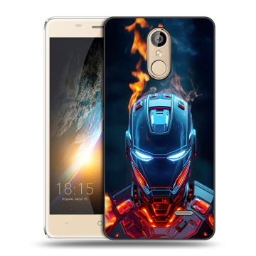 Силиконовый чехол на BQ Bond с принтом IronMan Железный человек Силиконовый чехол на BQ Bond с принтом IronMan Железный человек