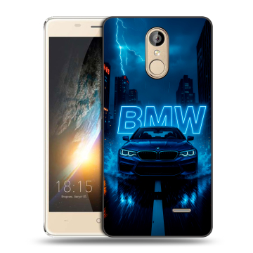 Силиконовый чехол на BQ Bond с принтом BMW БМВ
