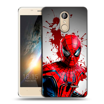 Силиконовый чехол на BQ Bond с принтом Spiderman Человек паук