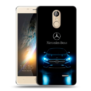 Силиконовый чехол на BQ Bond с принтом Mercedes Мерседес