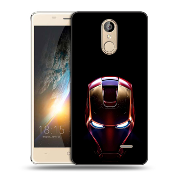 Силиконовый чехол на BQ Bond с принтом IronMan Железный человек