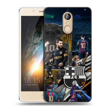 Силиконовый чехол на BQ Bond с принтом Messi Barcelona