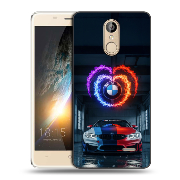 Силиконовый чехол на BQ Bond с принтом BMW БМВ
