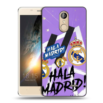 Силиконовый чехол на BQ Bond с принтом Real Madrid Реал Мадрид