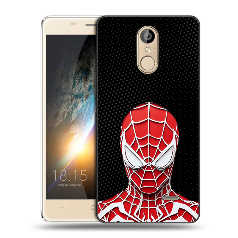 Силиконовый чехол на BQ Bond с принтом человек паук spiderman Силиконовый чехол на BQ Bond с принтом человек паук spiderman