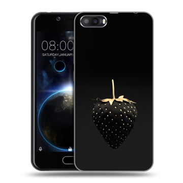 Пластиковый чехол на Doogee Shoot 2 с принтом Черная клубника Пластиковый чехол на Doogee Shoot 2 с принтом Черная клубника