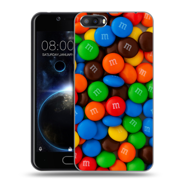 Пластиковый чехол на Doogee Shoot 2 с принтом Конфеты