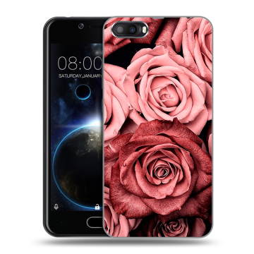 Пластиковый чехол на Doogee Shoot 2 с принтом Цветы розы Пластиковый чехол на Doogee Shoot 2 с принтом Цветы розы