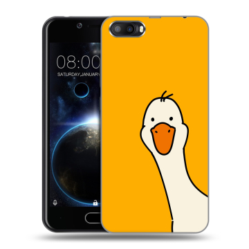 Пластиковый чехол на Doogee Shoot 2 с принтом Утка