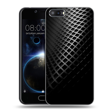 Пластиковый чехол на Doogee Shoot 2 с принтом Текстура металла Пластиковый чехол на Doogee Shoot 2 с принтом Текстура металла
