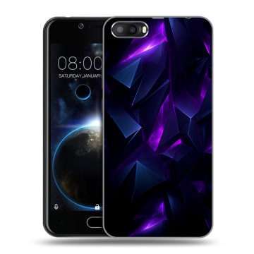 Пластиковый чехол на Doogee Shoot 2 с принтом Абстракиция