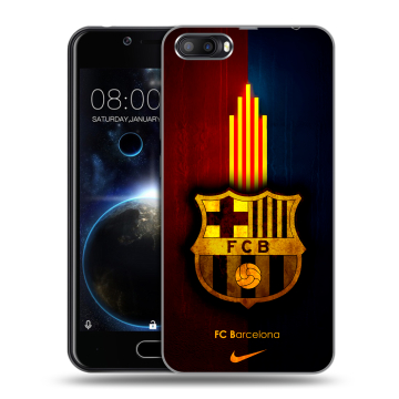 Пластиковый чехол на Doogee Shoot 2 с принтом Барселона Barcelona