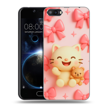 Пластиковый чехол на Doogee Shoot 2 с принтом для девочек