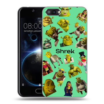 Пластиковый чехол на Doogee Shoot 2 с принтом Шрек Shrek Пластиковый чехол на Doogee Shoot 2 с принтом Шрек Shrek