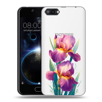 Пластиковый чехол на Doogee Shoot 2 с принтом Цветы орхидеи Пластиковый чехол на Doogee Shoot 2 с принтом Цветы орхидеи