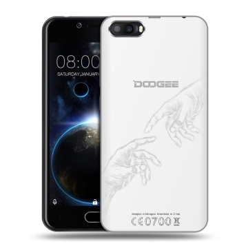 Пластиковый чехол на Doogee Shoot 2 с принтом Сотворение мира Пластиковый чехол на Doogee Shoot 2 с принтом Сотворение мира