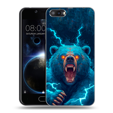 Пластиковый чехол на Doogee Shoot 2 с принтом Медведь Пластиковый чехол на Doogee Shoot 2 с принтом Медведь