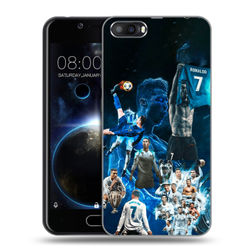 Пластиковый чехол на Doogee Shoot 2 с принтом Реал Роналдо Пластиковый чехол на Doogee Shoot 2 с принтом Реал Роналдо