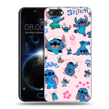 Пластиковый чехол на Doogee Shoot 2 с принтом Лило и Стич Пластиковый чехол на Doogee Shoot 2 с принтом Лило и Стич